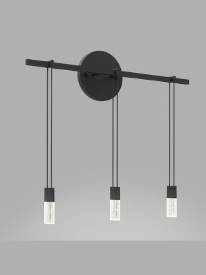 Suspenders 18 Inch Bar Wall Light