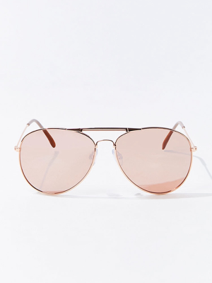 Aviator Frame Sunglasses