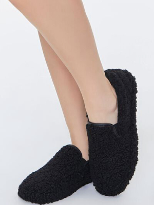 Faux Shearling Slip-on Sneakers