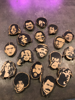 Super Star Famous Face Magnets