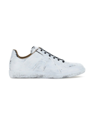 Maison Margiela Replica Paint Effect Sneakers