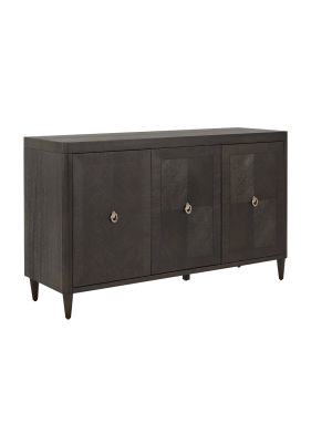 Radcliffe 3 Door Drawer Wood Sideboard Buffet - Inspire Q