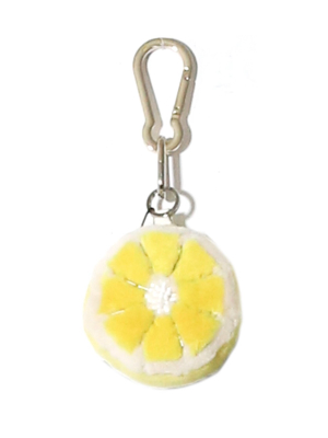 Mink Lemon Keychain In Multicolor