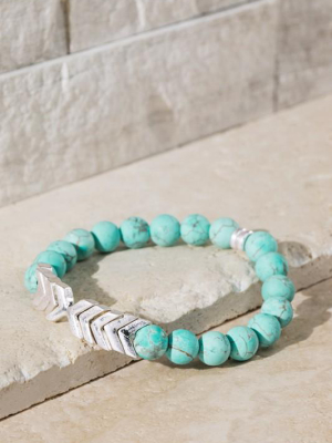 Chrissy Chevron Stone Bracelet