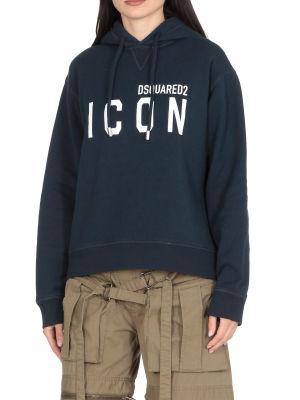 Dsquared2 Icon Print Hoodie