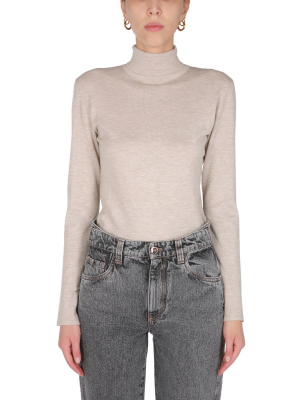 Brunello Cucinelli High-neck Knit Jumper