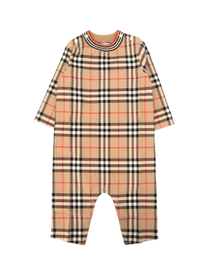 Burberry Kids Vintage Check Jumpsuit