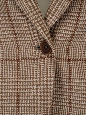 Brunello Cucinelli Tailored Check Blazer