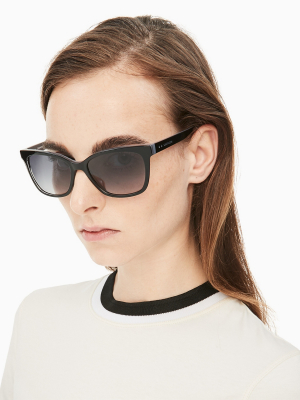 Modified Rectangle Acetate Sunglasses