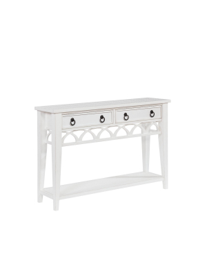 Alina Console Table Teal/white - Powell Company