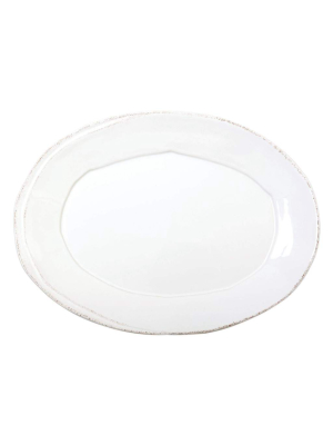 Vietri Lastra Small Oval Platter