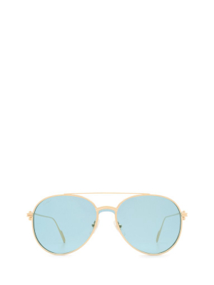 Cartier Aviator Frame Sunglasses