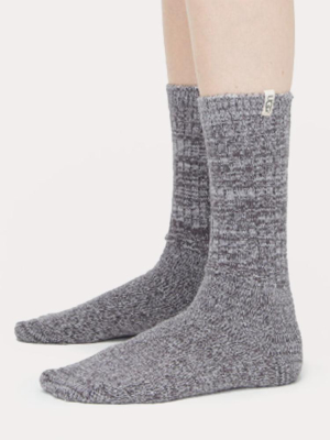 Ugg Women's Rib Knit Slouchy Crew Sock