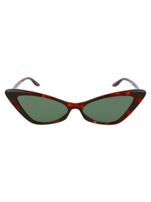 Gucci Eyewear Cat Eye Frame Sunglasses