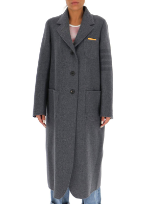 Thom Browne 4-bar Single-breasted Coat