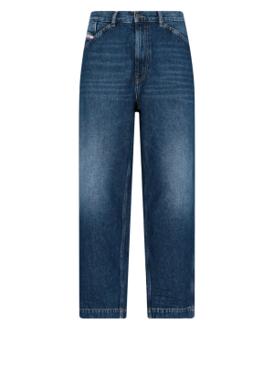 Diesel D-franky Straight Leg Jeans