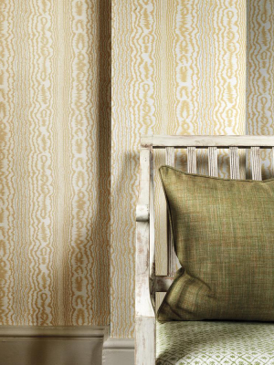 Tagus Wallpaper In Yellow And Ivory By Nina Campbell For Osborne & Little