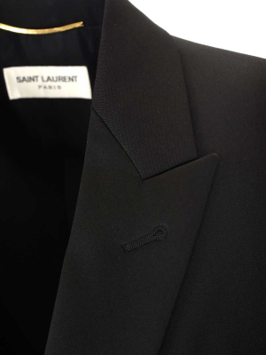 Saint Laurent Tube Tuxedo Blazer