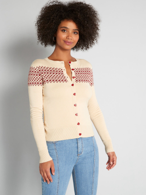 Trail Of Hearts Cardigan