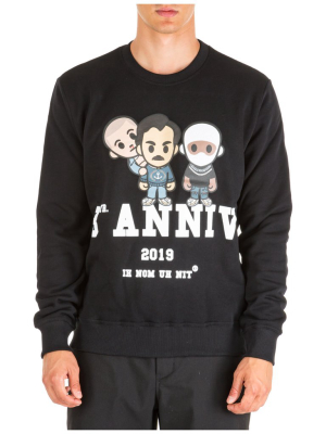 Ih Nom Uh Nit 3 Anniv Print Sweatshirt