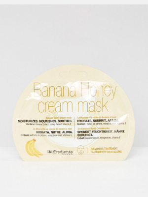 In.gredients Banana Honey Cream Mask