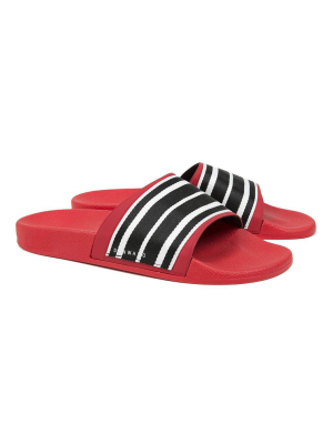 Poolside Slide With Webbing Red