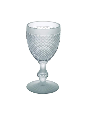 Vista Alegre Bicos Goblet In White Matte