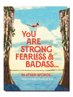 Strong & Fearless Card