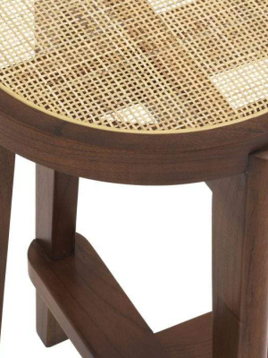 Eichholtz Dareau Counter Stool - Brown