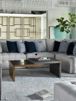 Alchemy Living Donny 4-piece Sectional - Gray