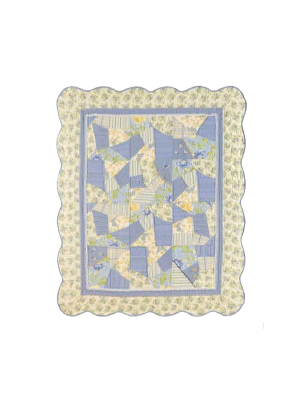 C&f Home Sunshine Cotton Quilted Throw