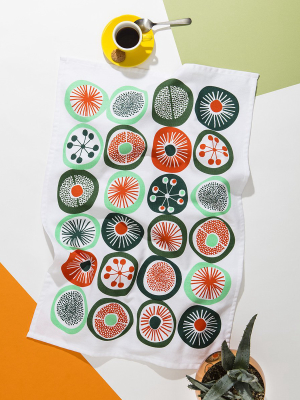 Mezzaluna Studio Tea Towels - Retro Dots