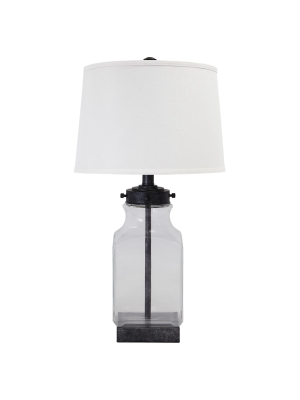 Sharolyn Table Lamp Transparent/silver Finish - Signature Design By Ashley