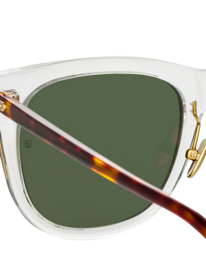 Chrysler D-frame Sunglasses In Clear