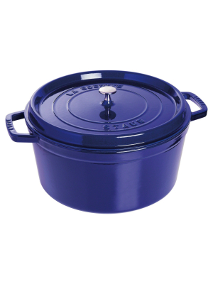 Staub Cast Iron 13.25-qt Round Cocotte