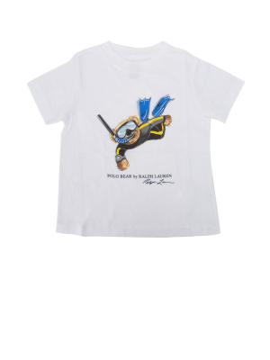 Ralph Lauren Kids Bear Print T-shirt