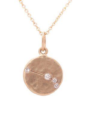 Aries Constellation Charm & Necklace