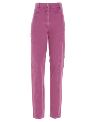 Alberta Ferretti High-waisted Straight Leg Jeans