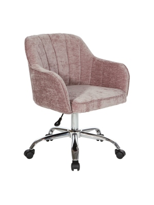 Versailles Velvet Office Chair - Osp Home Furnishings