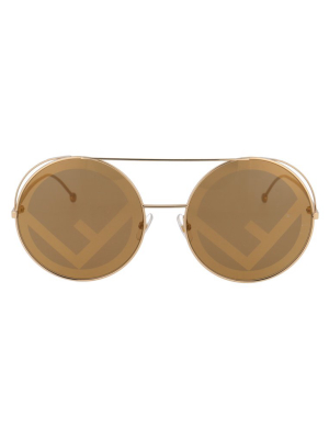 Fendi Eyewear Aviator Sunglasses