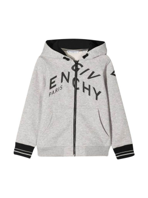 Givenchy Kids Refracted Logo Hooded Jacket