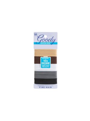 Goody Women Ouchless Neutral Elastics - 2mm - 50ct