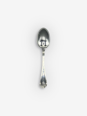 Spatours Place Soup Spoon In Silver Plate By Christofle