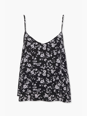 Floral Print Layered Cami