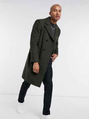 Religion Military Coat In Dark Green