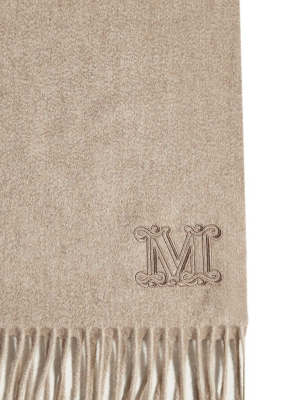 Max Mara Wsdalia Fringed Scarf