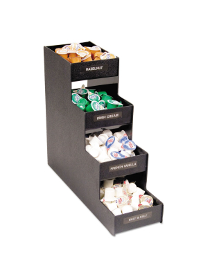 Vertiflex Narrow Condiment Organizer 6w X 19d X 15 7/8h Black Vfc1916rc