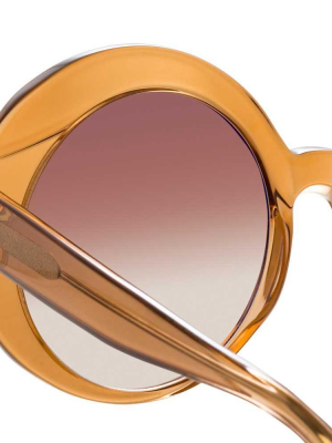 Linda Farrow Leighton C4 Oversized Sunglasses