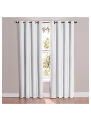 Cassidy Blackout Curtain White Eclipse™