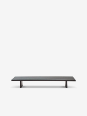 Charlotte Perriand 514 Refolo 55" Bench In Stained Oak By Cassina